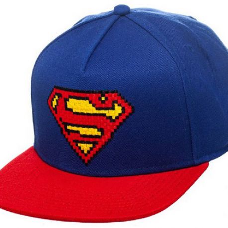 Kšiltovka Baseballová / Rap Superman Modro-Červená