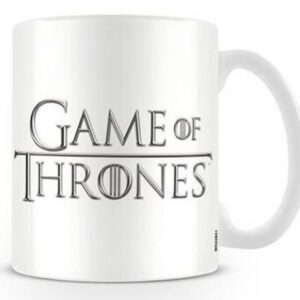 Hrnek Keramický Hra O Trůny / Game Of Thrones Logo Bílý 350 Ml